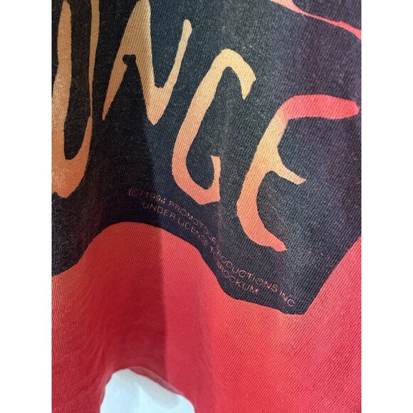 1994 Rolling Stones Voodoo Lounge Single Stitch Double Sided Brockum T-Shirt XL - Picture 6 of 6